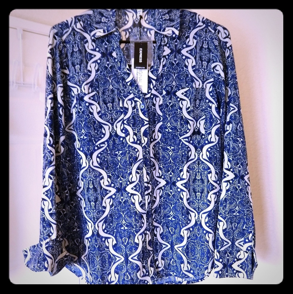 Long Sleeve Portofino blouse